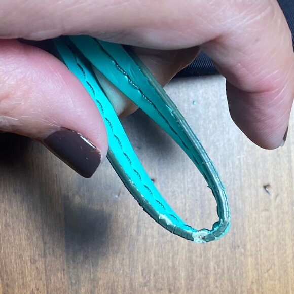 Women's Fossil Nylon Wristlet Pouch Holds Small Phone, Keys, Cash or Cards - Picture 9 of 10